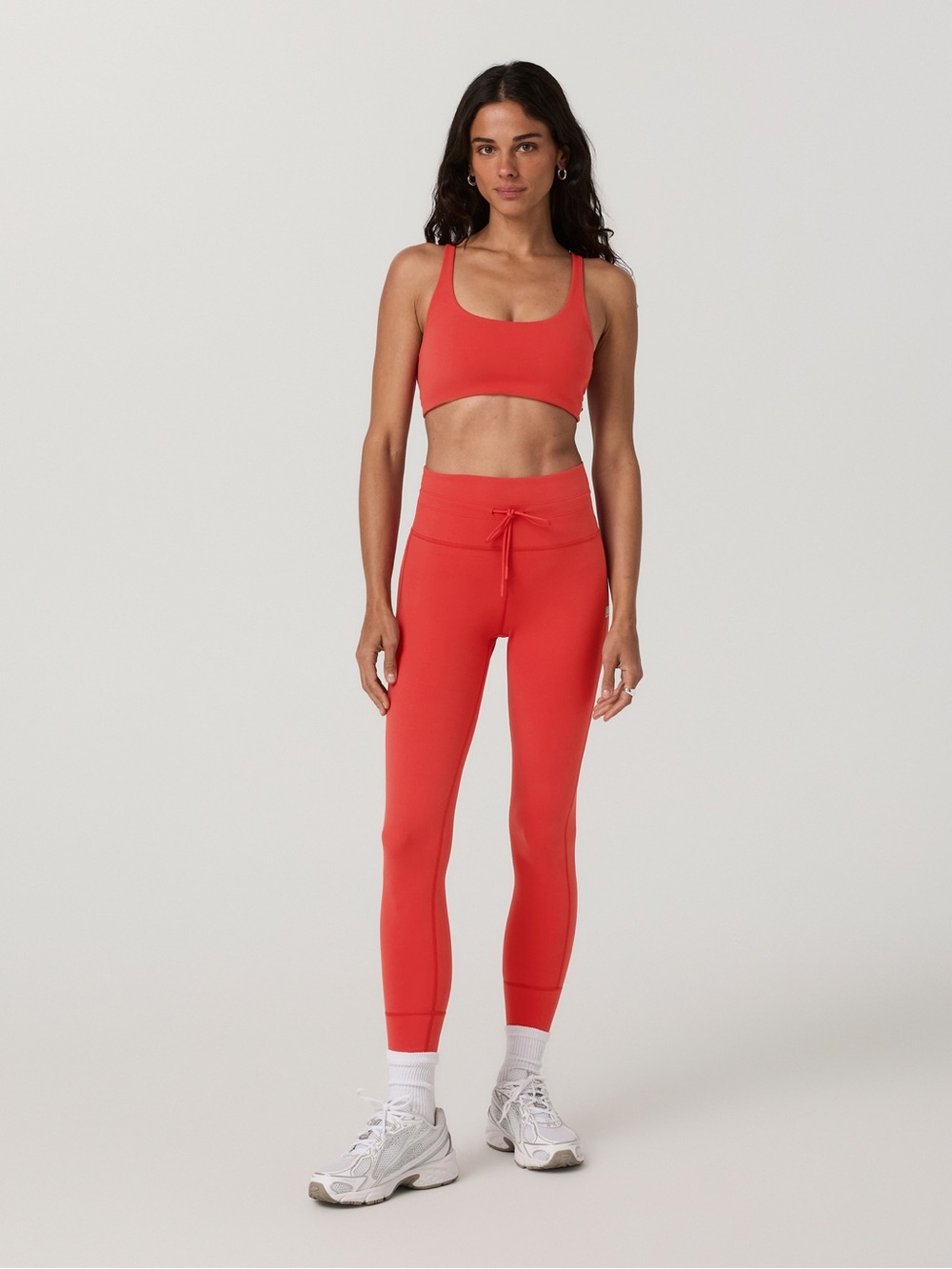 Women’s Red Sports Bra & Leggings Set - Brand Unknown